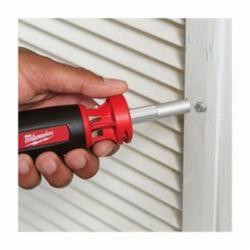 Milwaukee® 48-22-2106 10-in-1 Multi-Bit Screwdriver, 8 Pieces, Ergonomic Grip Handle, Steel