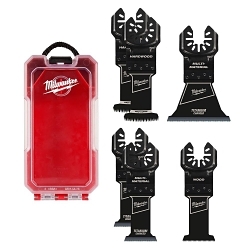 Milwaukee® 49-10-9112 OPEN-LOK™ End Cut Bi-Metal Blade Set, For Use With Oscillating Multi-Tool