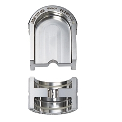 Milwaukee® EXACT™ FORCE LOGIC™ 49-12-U004 U Style Crimping Tool Die, 4 AWG Aluminum Cable, Stainless Steel