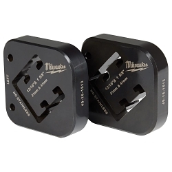 Milwaukee® 49-16-1513 Combination Strut Shearing Die, 1-5/8 in L x 13/16 in THK, Steel, Import
