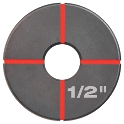 Milwaukee® EXACT™ 49-16-2660 Knockout Die, 1/2 in Conduit/Pipe, Steel, 10 ga