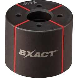 Milwaukee® EXACT™ 49-16-2666 Knockout Die, 1-1/4 in Conduit/Pipe, Steel, 10 ga Mild Steel/12 ga Stainless Steel