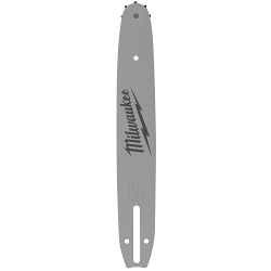 MilwaukeeĀ® 49-16-2743 Guide Bar, For Use With Top Handle Chainsaw, 0.043 in Bar Gauge, 0.325 in Compatible Chain Pitch, Steel