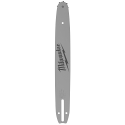 MilwaukeeĀ® 49-16-2745 Guide Bar, For Use With Top Handle Chainsaw, 0.043 in Bar Gauge, 0.325 in Compatible Chain Pitch, Steel