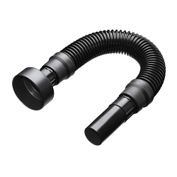 Milwaukee® 49-40-6190 Hose Adapter, For Use With Angle Grinder, 2 in Dia x 18 in L