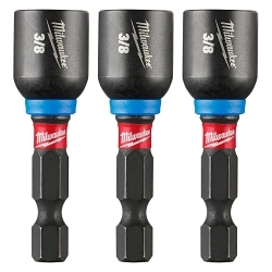 Milwaukee® 49-66-4525 Magnetic Nut Driver, 3/8 in Drive, Proprietary Steel