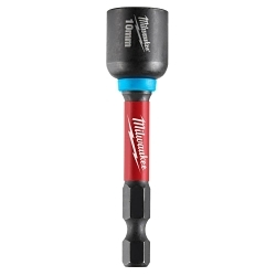 Milwaukee® 49-66-4610 Impact Duty Magnetic Nut Driver, 1/4 in Drive, Proprietary Steel, 10 mm Hex