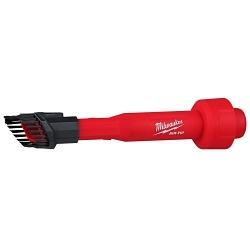 Milwaukee® AIR-TIP™ 49-90-2028 2-in-1 Universal Utility Brush Tool, 2-1/2 in Dia, Plastic Brush, Red