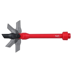 Milwaukee® AIR-TIP™ 49-90-2031 Pivoting Extension Wand, 1.25 in OD x 20.02 in L, For Use With Wet/Dry Vacuum, Plastic, Black/Red