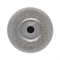 Milwaukee® 49-93-2409 Flared Contour Buffing Wheel, 2-1/2 in Dia, 3/8 in Center Hole, Fine Grade