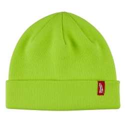 Milwaukee® 503HV High Visibility Insulated Beanie, One-Size, Polyester/Spandex®