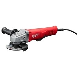 Milwaukee® 6142-30 Compact Angle Grinder, 4-1/2 in Dia Wheel, 5/8-11 Arbor/Shank, 120 V AC