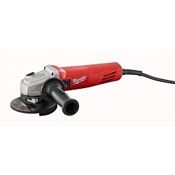 Milwaukee® 6146-33 Small Angle Grinder, 4-1/2 in Dia Wheel, 5/8-11 Arbor/Shank, 120 V AC, Red