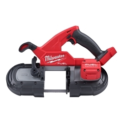 Milwaukee® M18 FUEL™ 2829-20 Compact Cordless Portable Band Saw, 3-1/4 in Cutting, 35-3/8 in L Blade, 18 V DC, Li-Ion Battery