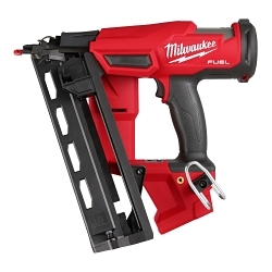 Milwaukee® M18™ FUEL™ 2841-20 Cordless Angled Finish Nailer, For Fastener Type: 16 ga Angled Finish Nail, 110 Magazine, 12.75 in OAL, Battery