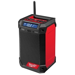 Milwaukee® 2951-20 M12™ Cordless Reconditioned Weather-Resistant Jobsite Radio, 12 V, Li-Ion Battery