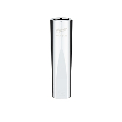 Milwaukee® 45-34-9139 Standard Socket With FOUR FLAT™ Sides, 1/2 in, 15 mm Deep Socket, 6 Points