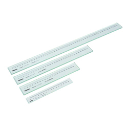 Mitutoyo 182-511-10 Working Standard Scale, Metric Measuring System, Graduations 0.1 mm, Sodium Glass