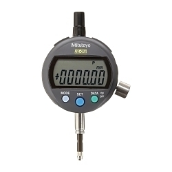 Mitutoyo ABSOLUTE® 543-404B ID-C 543 Flat Back Metric Standard Digimatic Indicator, 0 to 12 mm Measuring, 0.02 mm Accuracy, 0.01 mm Resolution, 6-Digit LCD Display