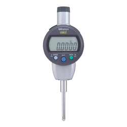 Mitutoyo ABSOLUTE® 543-476B ID-C 543 Flat Back Inch/Metric Standard Digimatic Indicator, 1 in Measuring, 0.001 in Accuracy, 0.0005 in, 0.01 mm Resolution, 6-Digit LCD Display