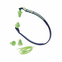 Moldex® 6506 Jazz Band® Earplugs, 25 dB Noise Reduction, Tapered Shape, ANSI S3.19-1974, Reusable, Banded Design