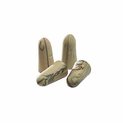 Moldex® 6608 Camo Plugs® Single Use Earplugs, 33 dB Noise Reduction, Tapered Shape, ANSI S3.19-1974, Disposable, Uncorded Design