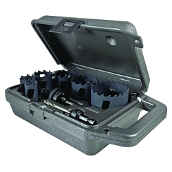 Morse® 131025 Electrician Hole Saw Kit, 8 Pieces