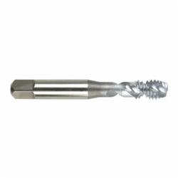 MORSE? 30070 2093 High Performance Spiral Flute Tap, Right Hand Cutting, #4-40 Thread, H2 Thread Limit, Semi-Bottoming Chamfer, Right Hand Flute Direction, 2 Flutes, Bright, HSS
