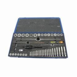 MORSE® 37002 7120 Tap and Die Set, 49 Pieces, 9/16-12 to 1-8 Tap Thread, 9/16-12 to 1-8 UNC, 9/16-18 to 1-12 UNF Die Thread, UNC/UNF Thread, Round Die