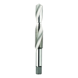 MORSE? 38627 2080 Spiral Flute Combination Drill and Tap, M12x1.75 Thread