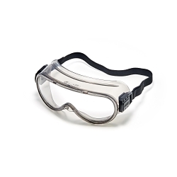 MSA Clearvue® 200 10029693 Indirect Vent Regular Fit Protective Goggles, Anti-Fog/Impact/Splash Resistant Clear Polycarbonate Lens, ANSI/ISEA Z87.1-2010, CSA Z94.3