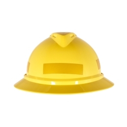 MSA 10039104 Reflective Striping, 4 in L x 1 in W, Yellow