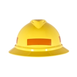 MSA 10039105 Reflective Striping, 4 in L x 1 in W, Orange