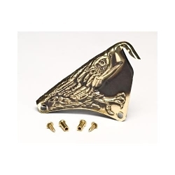 MSA 10065952 Silk-Screen Front Holder Kit, 6 inch Size, Brass