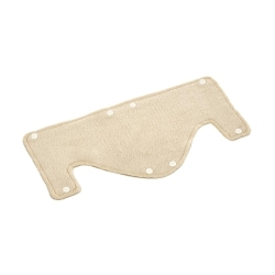 MSA 10068911 Single Sunshade Hard Hat Sweatband, Standard, Gray, Terry Cloth