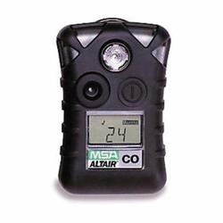 MSA Altair® 10071336 Single Gas Detector, Carbon Monoxide Gas, 35 to 400 ppm Detection, Audible/Vibration/Visual Alarm, Rubberized Armor Housing