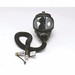 MSA 10088107 Constant Flow Low Pressure Type C Air Line Respirator Assembly, For Use With 8 to 50 ft MSA Air Supply Hoses, Full Facepiece Headgear, 10 to 15 psi Pressure, NIOSH Approved