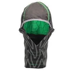 MSA V-Gard® 10118427 Flame Resistant Over-The-Head Winter Liner, 8 cal/sq-cm ATPV, Fabric, Gray