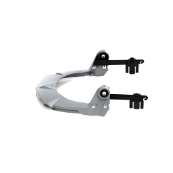 MSA V-Gard® 10121267 Faceshield Frame, For Use With Slotted Caps, Plastic, Specifications Met: ANSI/ISEA Z87.1-2010, CSA Z94.1-2015, EN 166