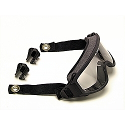 MSA Cairns® 10153029 InnerZone 2™ Protective Goggles With Side Mount Hardware, Anti-Fog/Anti-Scratch, ANSI Z87.1, NFPA 1971-2007