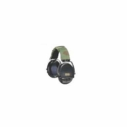 MSA 10153057 Supreme® Pro-X Headband Electronic Ear Muff, 18 dB Noise Reduction, Black, AAA Battery