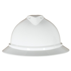 HexArmor® Ceros® 16-11007 XP250 Type 1 Short Brim Vented Safety Helmet, 6-3/8 in Fits Mini Hat, 8 in Fits Max Hat, HDPE, 6-Point Suspension, ANSI Electrical Class Rating: Class C, ANSI Impact Rating: ANSI Z89.1, Ratchet Adjustment
