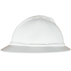 HexArmor® Ceros® 16-11007 XP250 Type 1 Short Brim Vented Safety Helmet, 6-3/8 in Fits Mini Hat, 8 in Fits Max Hat, HDPE, 6-Point Suspension, ANSI Electrical Class Rating: Class C, ANSI Impact Rating: ANSI Z89.1, Ratchet Adjustment