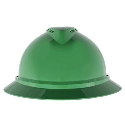 HexArmor® Ceros® 16-14002 XP450A Type 1 Short Brim Vented Safety Helmet With Removable Four-Point Chin Strap, 6-3/8 in Fits Mini Hat, 8 in Fits Max Hat, HDPE, 6-Point Suspension, ANSI Electrical Class Rating: Class C, ANSI Impact Rating: ANSI Z89.1