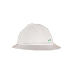 HexArmor® Ceros® 16-11003 XP250 Type 1 Short Brim Vented Safety Helmet, 6-3/8 in Fits Mini Hat, 8 in Fits Max Hat, HDPE, 6-Point Suspension, ANSI Electrical Class Rating: Class C, ANSI Impact Rating: ANSI Z89.1, Ratchet Adjustment