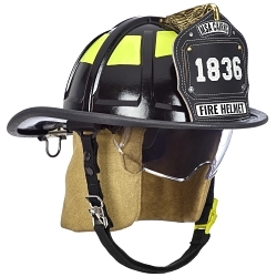 MSA 10247316 1836 Deluxe Fire Helmet