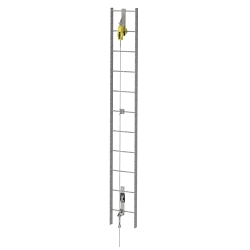 MSA 30909-00 Vertical Lifeline Kit, EN 353-1:2018/ANSI Z359.16-2016/CSA Z259.2.5-17/OSHA 1910.28