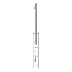 MSA 30914-00 Latchways Kit Vertical Ladder, EN 353-1:2018/CSA Z259.2.5-12/ANSI Z359.16-2016