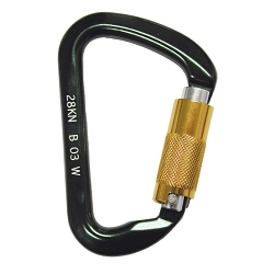 MSA 506259 Carabiner, Aluminum