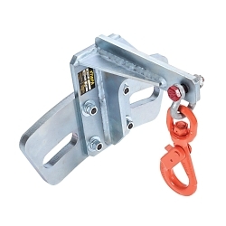 MSA IN-2242 Lateral Entry Flange Adapter, 5000 lb Load, For Use With Xtirpa™ Pole Hoist Systems